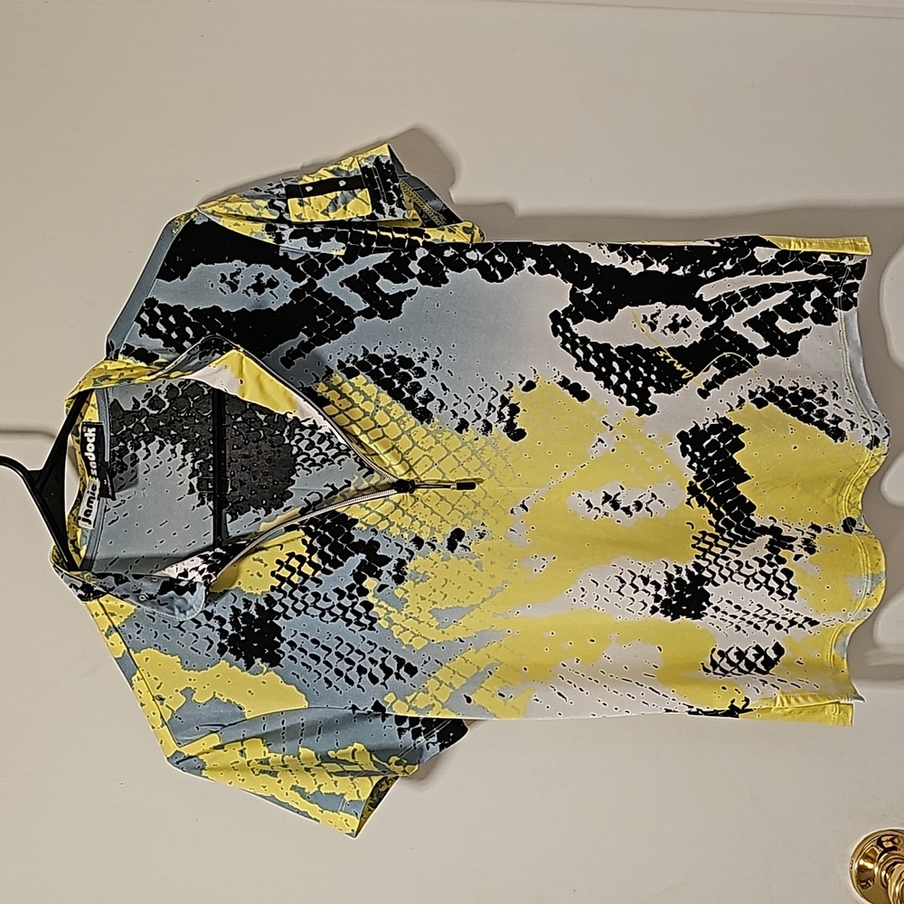 Jamie Sadock women's boa print short sleeve